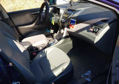 2012 Hyundai Elantra Limited из США, поврежденный, VIN 5NPDH4AE2CH082655